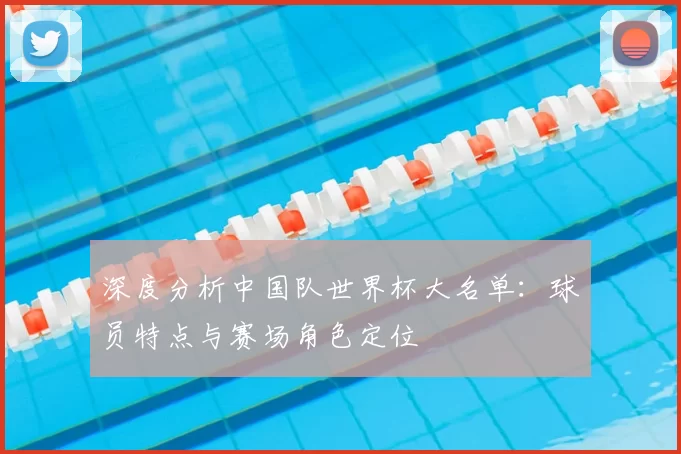 深度分析中国队世界杯大名单：球员特点与赛场角色定位