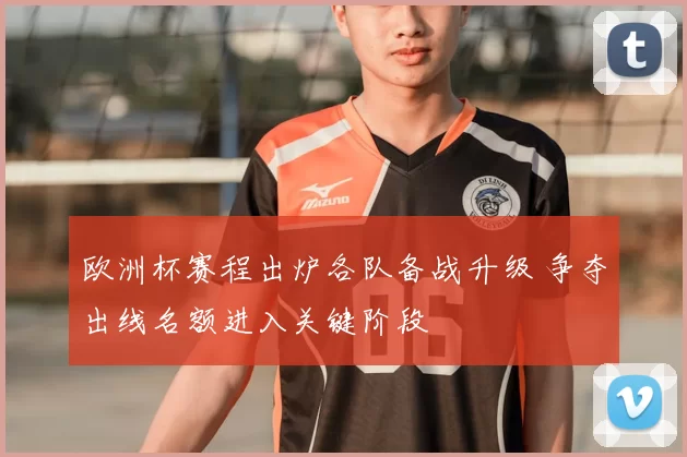 欧洲杯赛程出炉各队备战升级 争夺出线名额进入关键阶段