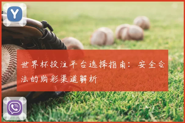 世界杯投注平台选择指南：安全合法的购彩渠道解析